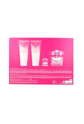 Set Versace Bright Crystal Absolu Edp 90ml + Shower Gel 100ml + Body Lotion 100ml + Edp 5ml 4