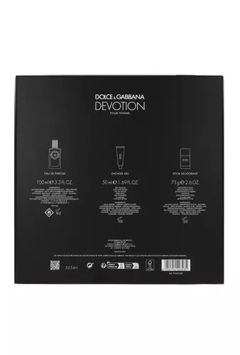 Set Dolce & Gabbana Devotion Pour Homme Edp 100ml + Shower Gel 50ml + Deostick 75g 4
