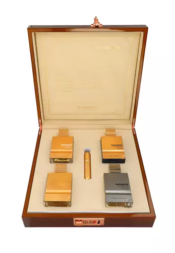 Set Al Haramain Amber Oud Collection 4 x 60ml - Amber Oud Gold Edition + Amber Oud Bleu Edition + Amber Oud White Edition + Amber Oud Carbon Edition 3