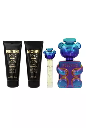 Set Moschino Toy 2 Pearl Edp 100ml + Shower Gel 100ml + Body Lotion 100ml + Edp 10ml 2
