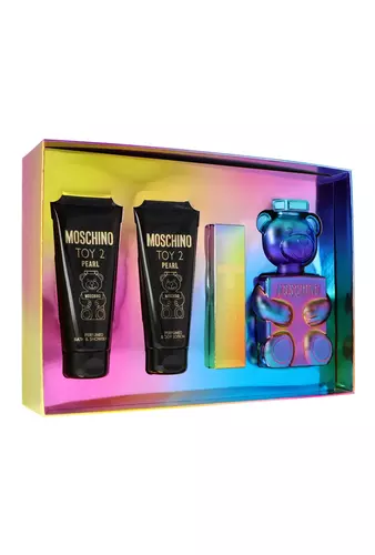 Set Moschino Toy 2 Pearl Edp 100ml + Shower Gel 100ml + Body Lotion 100ml + Edp 10ml 3
