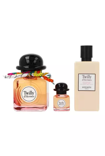 Set Hermes Twilly D`Hermes Edp 85ml + Edp 7,5ml + Body Lotion 80ml 2