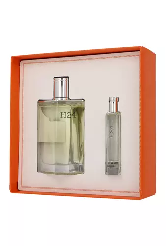 Set Hermes H24 Edt 100ml Refillable + Edt 15ml 3