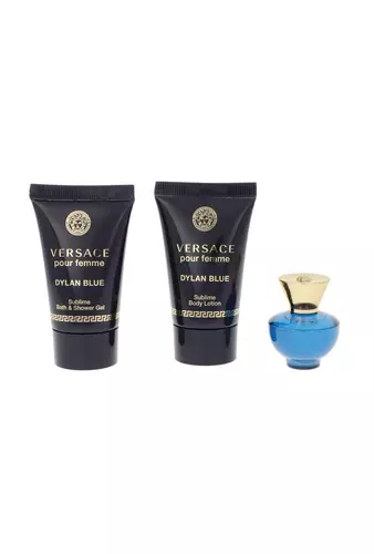 Zestaw Versace Pour Femme Dylan Blue Edp 5ml + Shower Gel 25ml + Body Gel 25ml 2