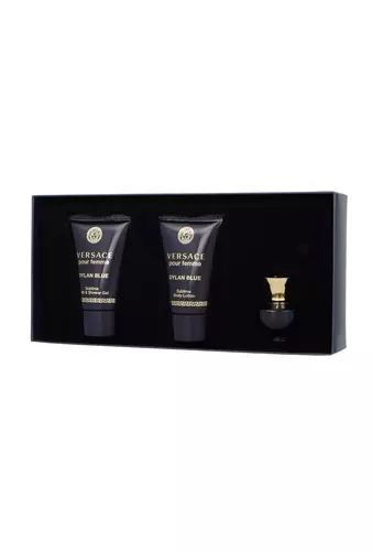 Zestaw Versace Pour Femme Dylan Blue Edp 5ml + Shower Gel 25ml + Body Gel 25ml 3