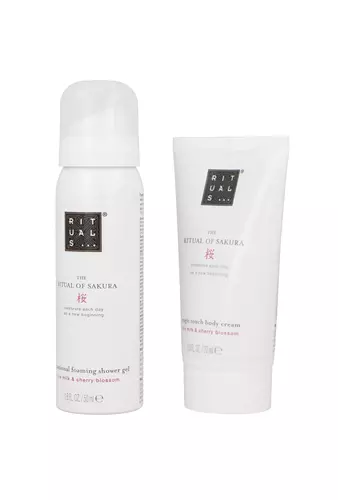 Zestaw Rituals Ritual of Sakura Body Cream 70ml + Foaming Shower Gel 50ml 3
