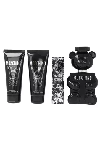 Zestaw Moschino Toy Boy Edp 100ml + Shower Gel 100ml + After Shave Balm 100ml + Edp 10ml 2