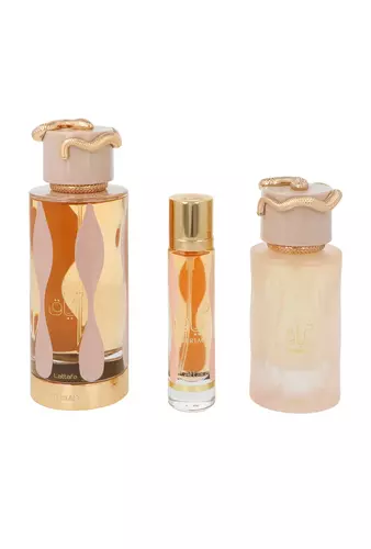 Zestaw Lattafa Teriaq Edp 100ml + Edp 12ml + Hair Mist 50ml 2