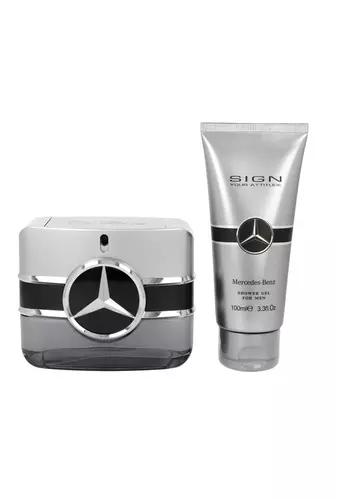 Set Mercedes-Benz Sign Your Attitude For Men Edt 100ml + Shower Gel 100ml 2