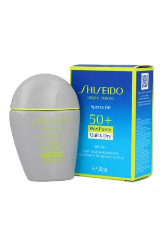 Shiseido Sun Sports Bb Spf50+ Tanning Fluid Foundation Medium Dark 30ml 2