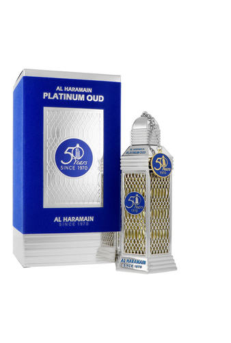 Al Haramain Perfumes 50 Years Platinum Oud Edp 100ml - Parfum Company