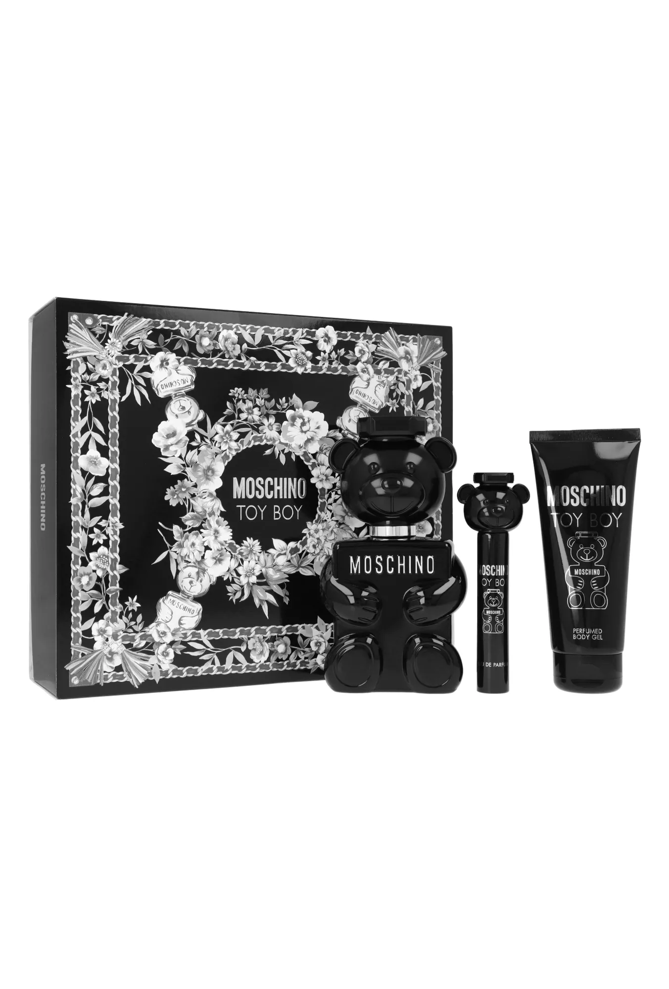 Set Moschino Toy Boy Edp 100ml + Shower Gel 100ml + Edp 10ml by Moschino