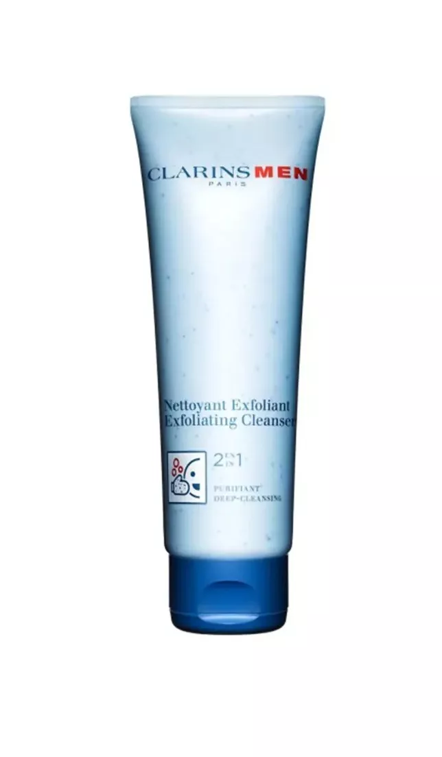 Clarins Men Exfoliating Cleanser 2In1 Deep Cleansing 125ml by Clarins