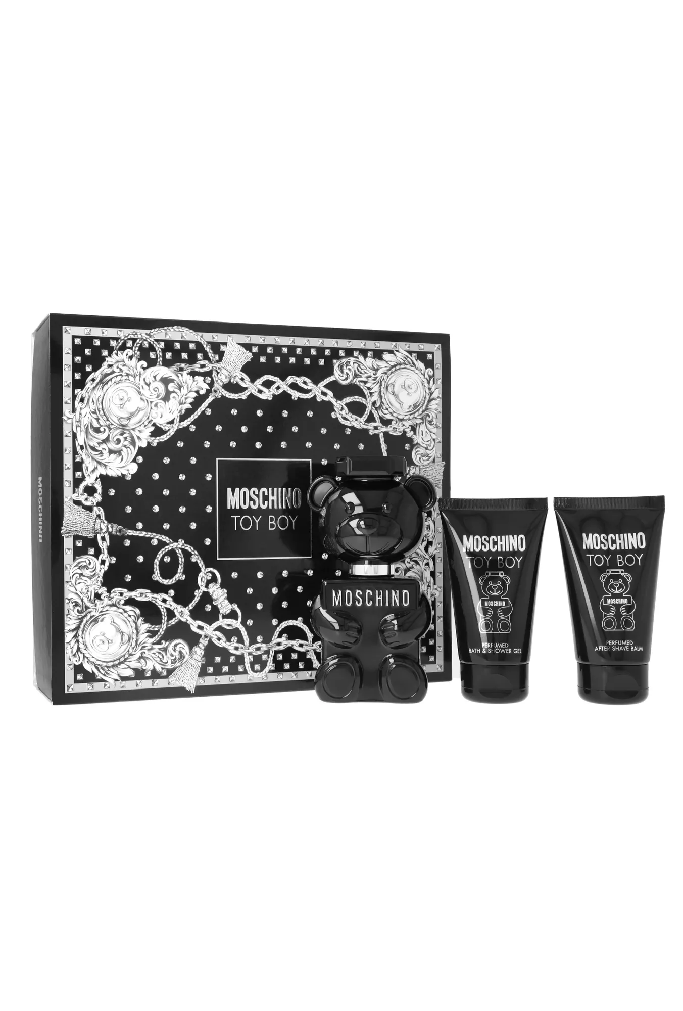 Set Moschino Toy Boy Edp 50ml + Shower Gel 50ml + After Shave Balm 50ml by Moschino