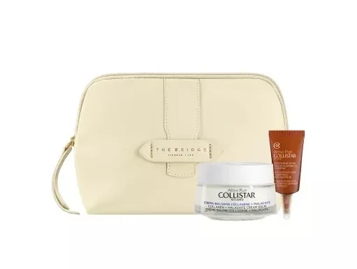 Set Collistar Unbox Your Beauty Attivi Puri Cream 50ml + Mini Contour Attivi Puri Eyes 5 ml + Cosmetics Bag by Collistar