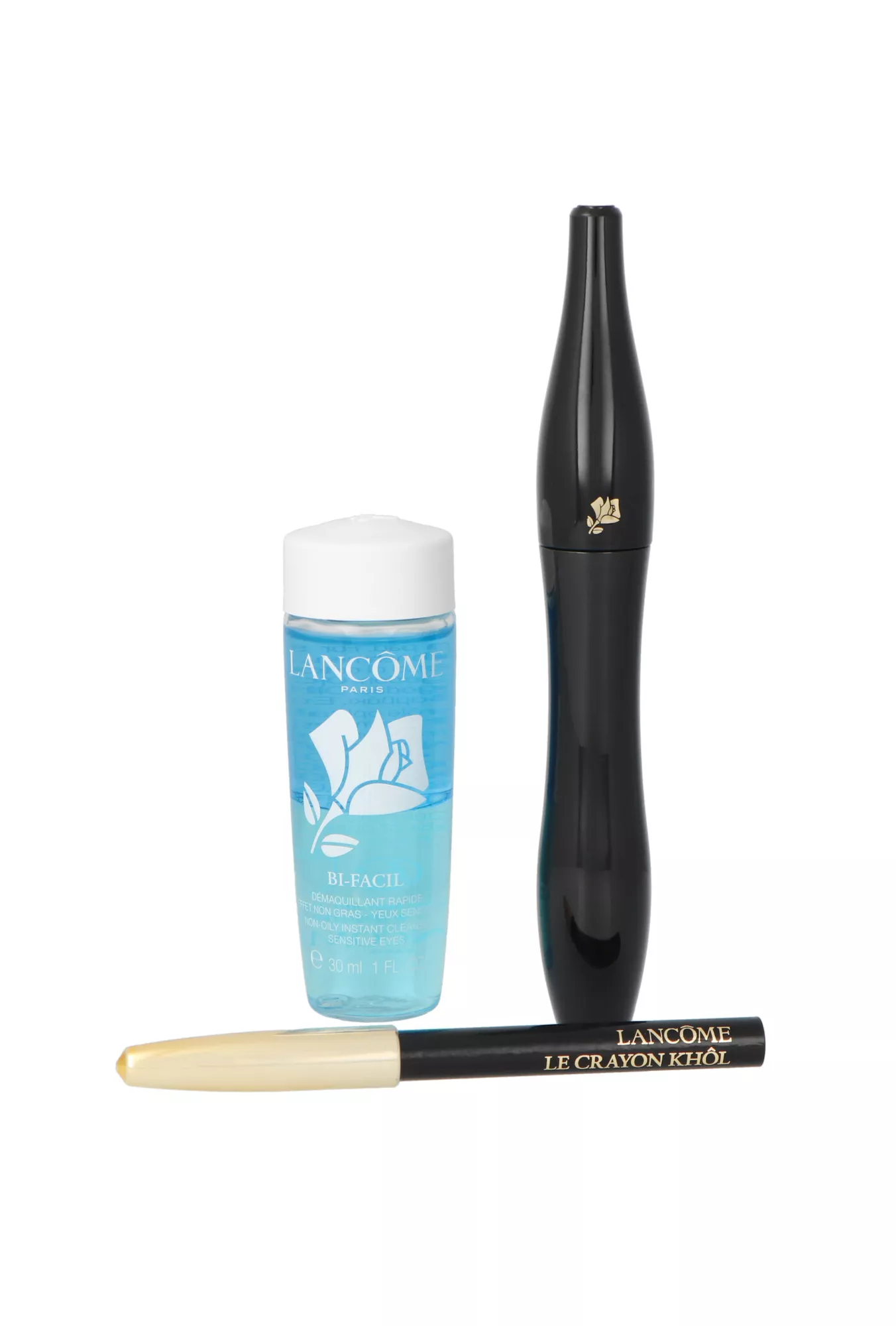 Set Lancome Hypnose Mascara 6,2ml + Le Crayon Khol 01 Noir Eye Pencil 0,7g Mini + Bi-Facial Make-up Remover 30ml