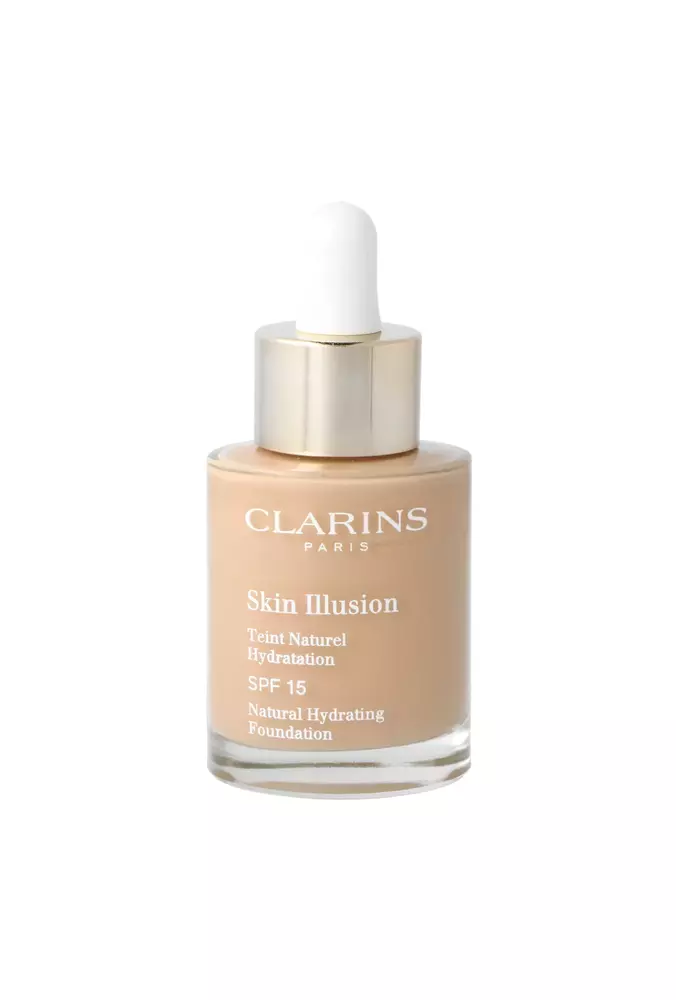 Clarins Skin Illusion Natural Hydrating Foundation Spf 15 108.5 Cashew 30ml 1