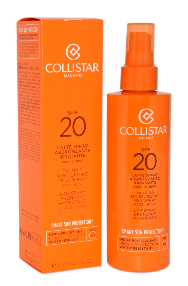 Collistar Tanning Moisturizing Milk Spray Spf 20 200ml 1