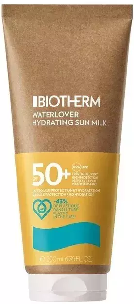 Biotherm Waterlover Hydrating Sun Milk Spf50+ 200ml 1