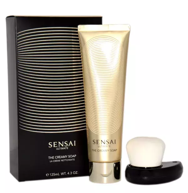 Sensai Ultimate The Creamy Soap & Brush 125ml 1