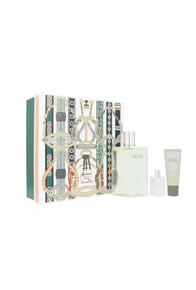 Set Hermes H24 Edt 100ml + Edt 5ml + Face Moisturizer 20ml 1