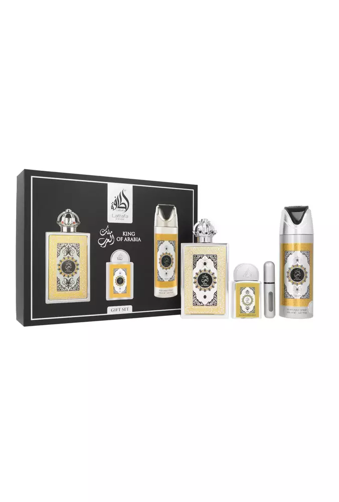 Zestaw Lattafa King Of Arabia Edp 100ml + Edp 20ml + Deodorant 200ml 1