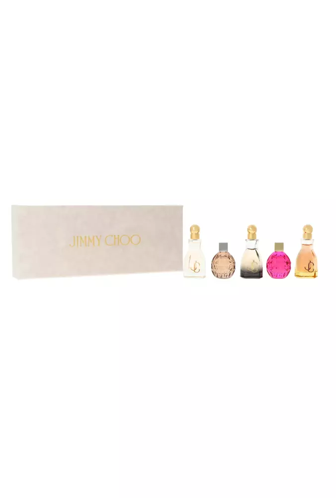 Zestaw Jimmy Choo Miniatures Collection: Jimmy Choo Edp 4,5ml + I Want Choo Edp 4,5ml + I Want Choo Forever Edp 4,5ml + I Want Choo Le Parfum Edp 4,5ml + Rose Passion Edp 4,5ml 1