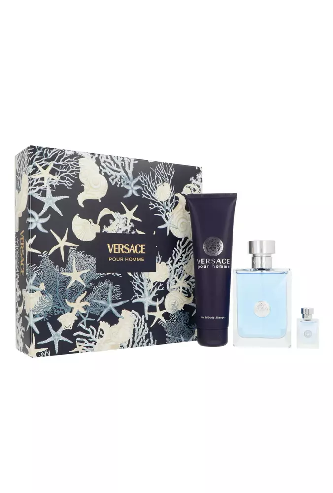 Zestaw Versace Pour Homme Edt 100ml + Shower Gel 150ml + Edt 5ml 1