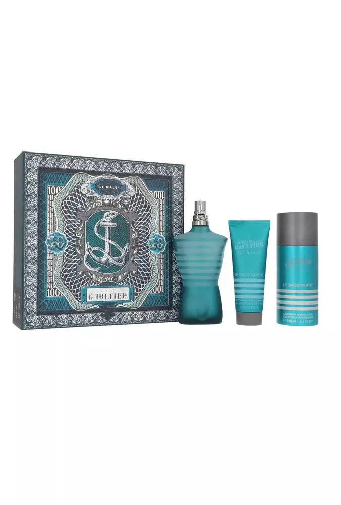 Zestaw Jean Paul Gaultier Le Male Edt 125ml + Deodorant 150ml + Body Lotion 75ml 1
