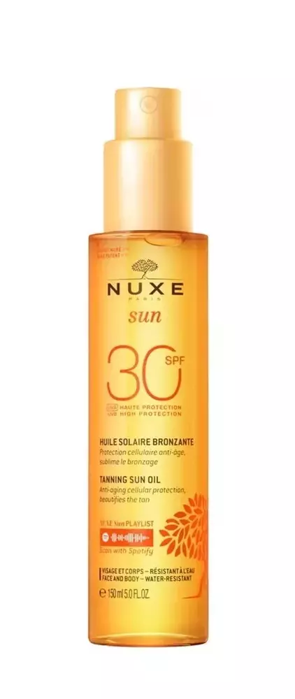 Nuxe Sun Tanning Oil Face And Body SPF30 150ml 1
