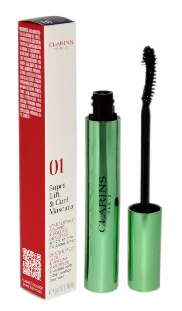 Clarins Supra Lift & Curl Mascara 01 8ml 1