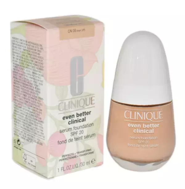Clinique Even Better Clinical Serum Foundation Spf 20 Cn 08 Linen 30ml 1