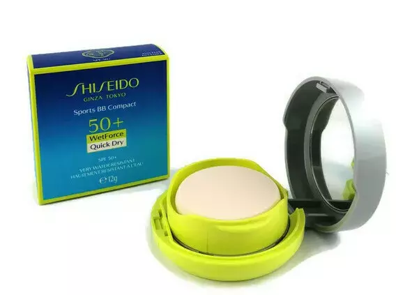 Shiseido Sun Sports Bb Spf50+ Tanning Compact Foundation Very Dark 12g 1