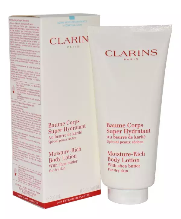 Clarins Body Shape Up Your Skin Moisture Rich Body Lotion With Shea Butter Dry Skin 200ml 1