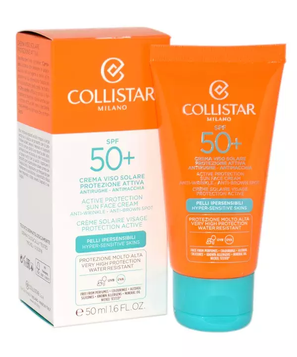 Collistar Special Perfect Tan Active Protection Sun Face Cream Spf 50+ 50ml 1