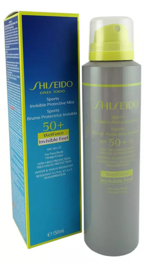 Shiseido Sun Sports Invisible Protective Mist Spf50+ 150ml 1