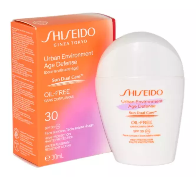 Shiseido Sun Care Urban Environment Age Defense Oil Free Spf30 30ml 1