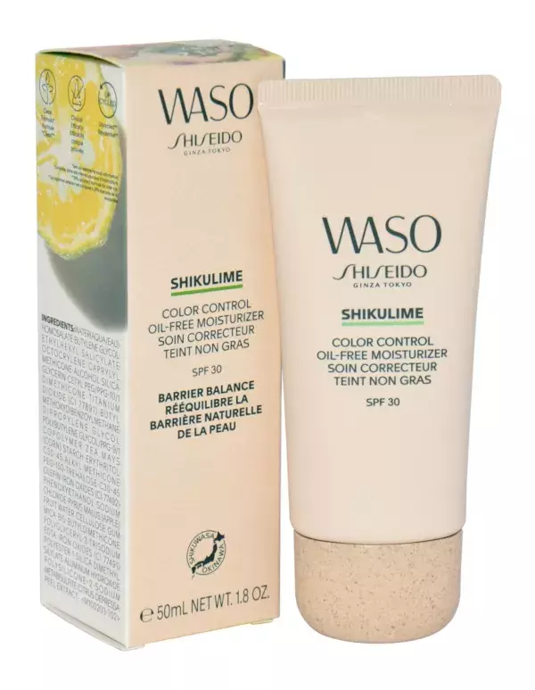 Shiseido Waso Shikulime Color Control Oil-Free Moisturizer Spf 30 50ml 1