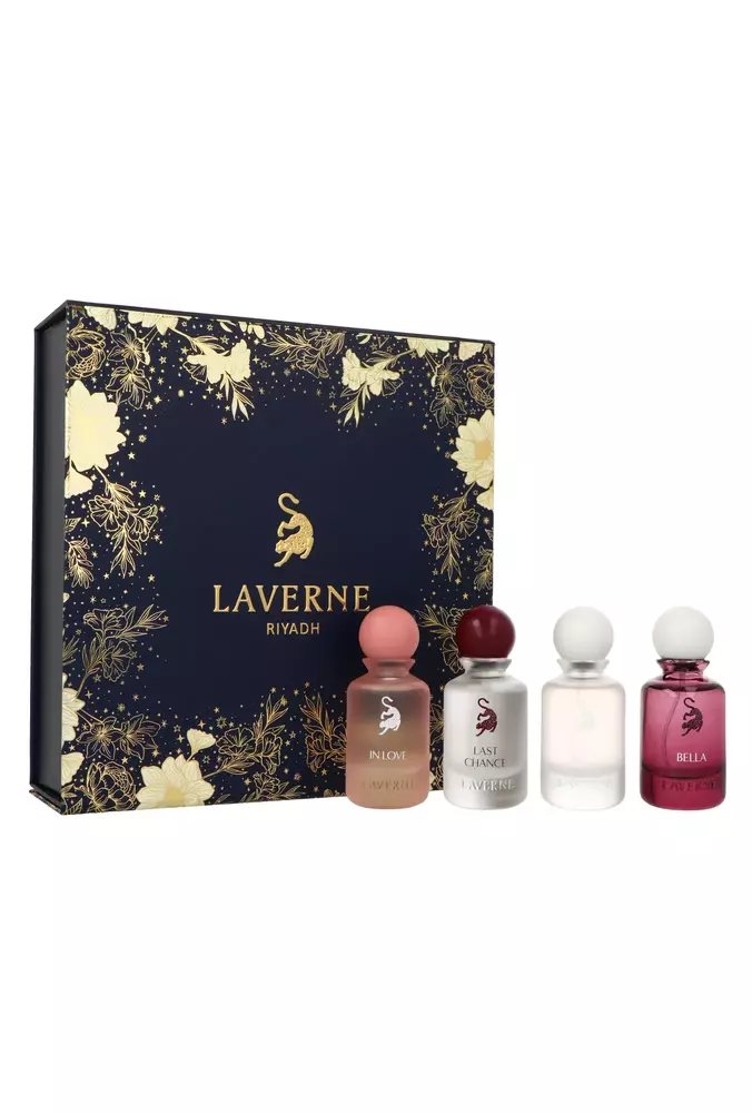 Set Laverne Riyadh For Her 4x Edp 25ml 1