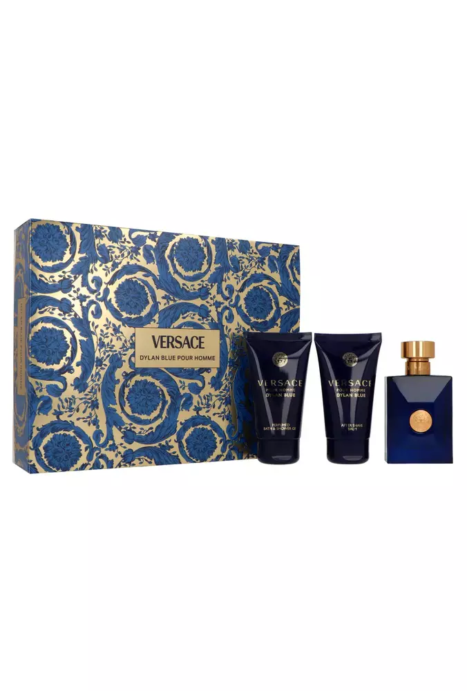 Set Versace Pour Homme Dylan Blue Edt 50ml + Shower Gel 50ml + After Shave Balm 50ml 1