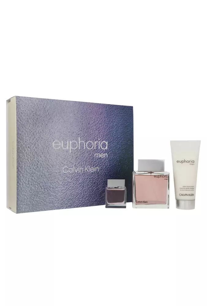 Zestaw Calvin Klein Euphoria Men Edt 100ml + Edt 15ml + After Shave Balm 100 ml 1