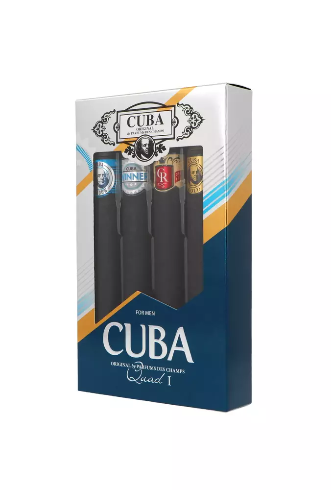 Zestaw Cuba Quad For Men Gold Edt 35ml + Royal Edt 35ml + Winner Edt 35ml + Shadow Edt 35ml 1