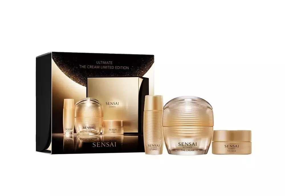 Set Sensai Ultimate The Cream 40ml + Ultimate The Lotion 16ml + Ultimate The Mask 15ml 1
