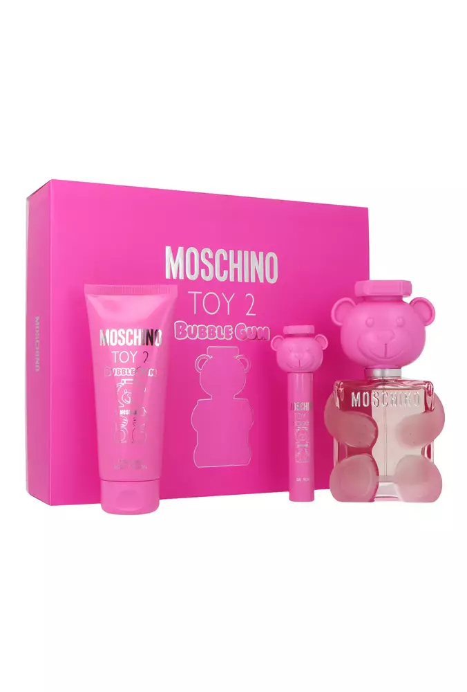 Set Moschino Toy 2 Bubble Gum Edt 100ml + Body Lotion 100ml + Edt 10ml 1
