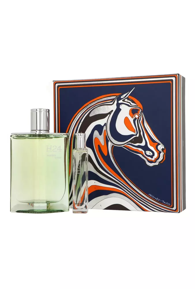 Zestaw Hermes H24 Herbes Vives Edp Refillable 100ml + Edp 15ml 1