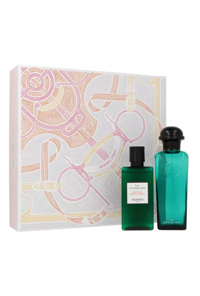 Zestaw Hermes Eau D`Orange Verte Edc 100ml + Shower Gel Hair & Body 80ml 1