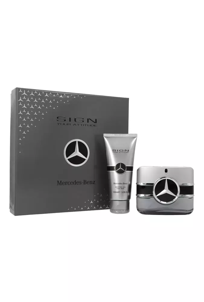 Set Mercedes-Benz Sign Your Attitude For Men Edt 100ml + Shower Gel 100ml 1