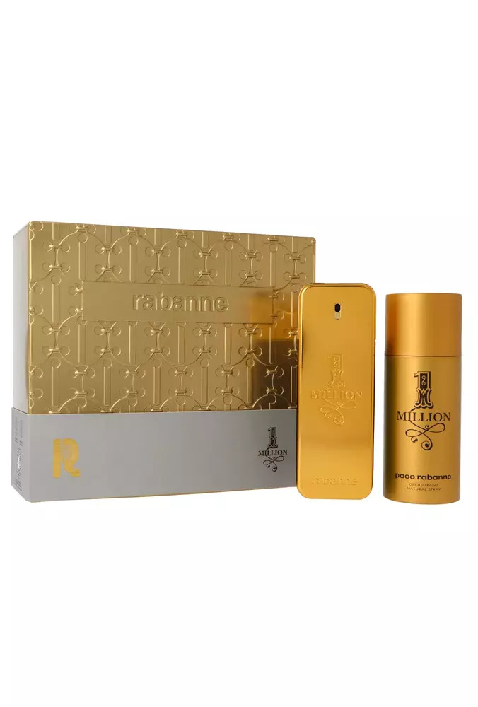 Set Paco Rabanne 1 Million Edt 100ml + Deospray 150ml 1