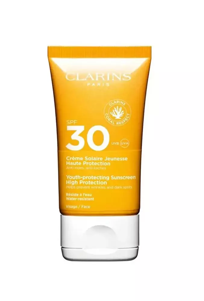 Clarins Youth-Protecting Sunscreen High Prtotection SPF30 Face Cream 50ml 1