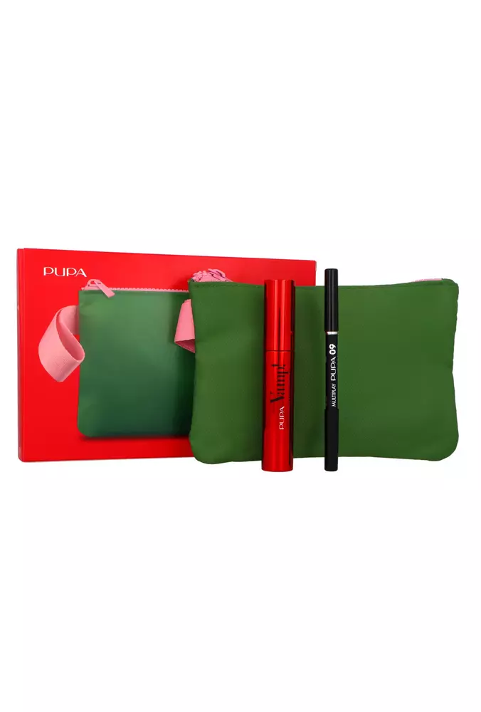 Set Pupa Vamp! Sexy Lashes Mascara 12ml + Crayon Multiplay 09 0,8g + Pouch 1